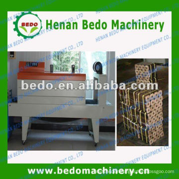 hot selling PE film heat shrink packing machine for charcoal rods or wood briquettes